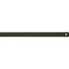 Universal Deep Bronze Fan Downrod in 24